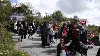 Kaland 17 mai toget går