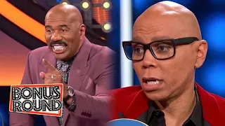 RuPaul's Dragrace Takes OVER Steve Harvey's Family Feud!