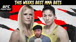 This Weeks Best MMA Bets - UFC Vegas 55 Betting Breakdown Holm vs Vieira