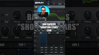 How to: Bag Raiders “Shooting Stars” Lead Synth in Serum #samsmyers #sounddesign #shorts