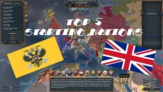 Top 5 Starting Nations In EU4