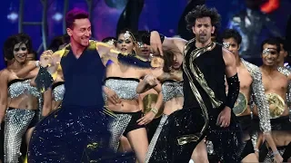 Tiger Shroff and Hrithik Roshan Crazy Dance Performance at War Movie Promotion | Mind Blowing Step