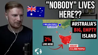Reaction To Why "Nobody" Lives On Australia's Big Island State: Tasmania