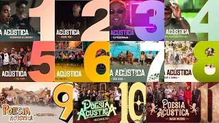 POESIA ACÚSTICA 1, 2, 3, 4, 5, 6, 7, 8, 9, 10 e 11 (COM LETRA)