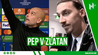 Pep Guardiola BRILLIANTLY responding to Zlatan DIGS 😂