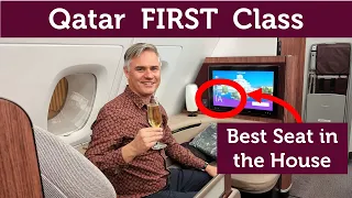 Qatar First Class - Best Seat in the House on the A380