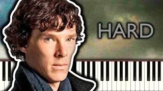 BBC SHERLOCK THEME - Piano Tutorial