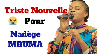 TRISTE NOUVELLE POUR @AthomsetNadegeofficial