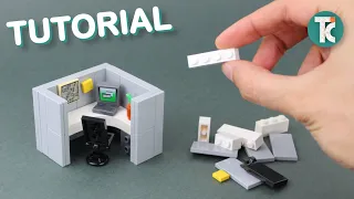 LEGO Office Cubicle (Tutorial)