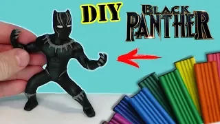 Making Black Panther with Clay | Tutorial