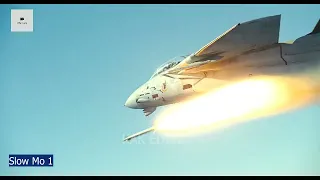 Top Gun Maverick 2022 Su-57 Cobra Maneuver Spin Scene