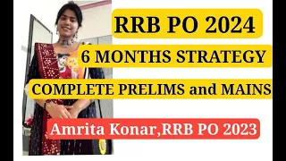 RRB PO 2024 6 months strategy🎯|| How I cleared RRB PO||Complete Pre and Mains strategy #rrbpo #rrb