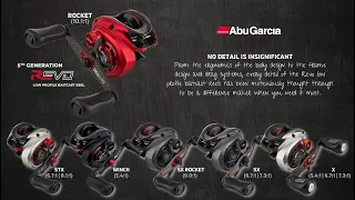 Abu Garcia Revo 5 Low Profile Reel Line Up (Complete Models)