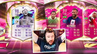 98 Cover Star Ronaldinho SBC & 99 Neymar!!