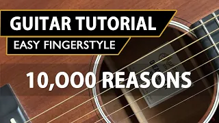 10,000 Reasons | Easy FingerStyle Guitar Tutorial