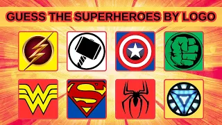 GUESS THE SUPERHEROES BY LOGO | Superhero Quiz