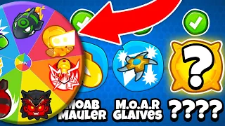 RANDOM Upgrades MOD! (Spin the Wheel to Create a Tower in BTD 6)