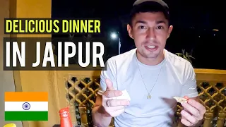 My first dinner in JAIPUR INDIA 🇮🇳