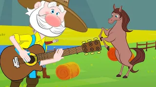 Johny Johny Yes Papa + Finger Family + Old MacDonald Had A Farm Animal sounds Song @littlesingerstv