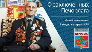 О заключенных Печорлага _ ветеран ВОВ Иван Савельевич Гайдук