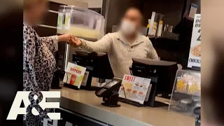 Woman's Fiery Fast Food Outburst Over Wrong Sauce | Customer Wars | A&E