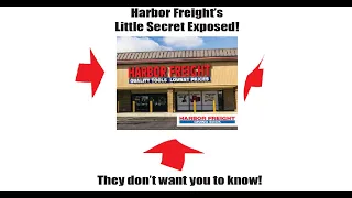 Is Harbor freight hiding a secret?