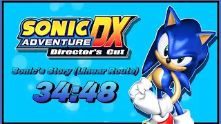 Sonic Adventure DX - Sonic's Story (Linear Route) - 34:48