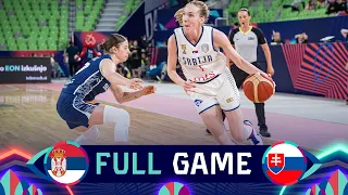 Serbia v Slovakia | Full Basketball Game | FIBA Women's EuroBasket 2023