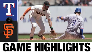 Rangers vs. Giants Game Highlights (5/11/21) | MLB Highlights