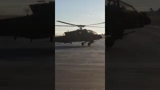 Chinook, Apache and Blackhawks  at Buffalo Airport.