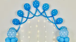 Very Unique Balloon Decoration for any occasion at home