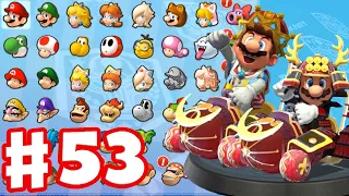 Mario Kart 8 Deluxe Switch Part 53 - Mario Samurai and King drive Samurai Kart in Acord, Spiny Cup