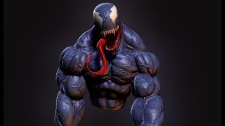 Zbrush Speed Sculpt Venom 3 hours sculpt