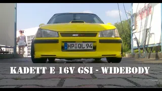 Kadett E 16V GSI Widebody - My first project when i was young :D