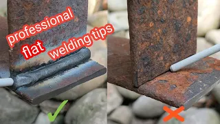 stop bad welding !!! three welding techniques position 2f