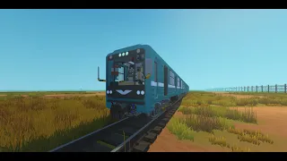 Scrap mechanic, METRO TRAIN, Номерной 81-717/714 без лагов ! (у меня)