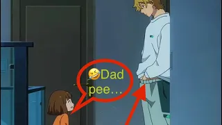 🤣Dad Pee… #anime #animegirl #animeart #animememes #animes #animeboy #animegirls #animedrawing