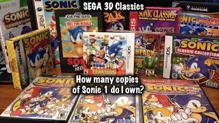 SEGA 3D Classics - How Many versions of Sonic 1 do I have?