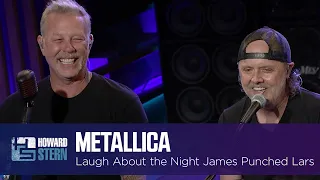 Metallica Laughs About the Night James Hetfield Punched Lars Ulrich