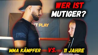 *CHALLENGE EXTREM* MMA Kämpfer vs. 11jähriges Mädchen 😱🔥 / Schlag die Mila2