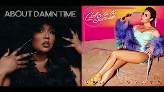 Lizzo - About Damn Time vs. Demi Lovato - Cool for the Summer (MASHUP)