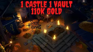 Sea of Thieves - 1 Castle 1 Vault - 110K Gold w/@Miguelink5