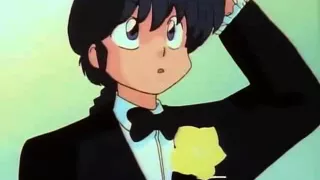 Akane interrumpe la boda de Ranma