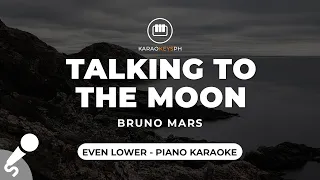 Talking To The Moon - Bruno Mars (Even Lower Key - Piano Karaoke)