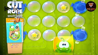 Cut the Rope Remastered: Level 1-18 Yellow+Blue Stars Gameplay Walkthrough #Shorts