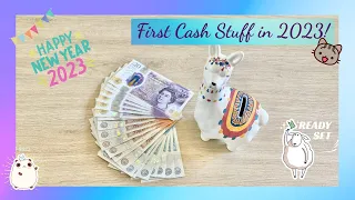 My First Cash Stuffing of 2023! | Weekly Cash Stuff | UK Cash Stuffing | Debt Journey | Budgeting