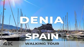 4K Denia Spain - Walking Tour 2022