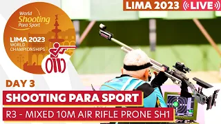 Lima 2023 | Day 3 | R3 - Mixed 10m Air Rifle prone SH1 | WSPS World Championships