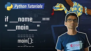 14. if __name__ == "__main__" [Python 3 Programming Tutorials]