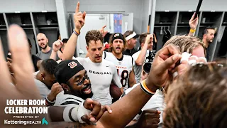 Week 5 Locker Room Celebration l Cincinnati Bengals